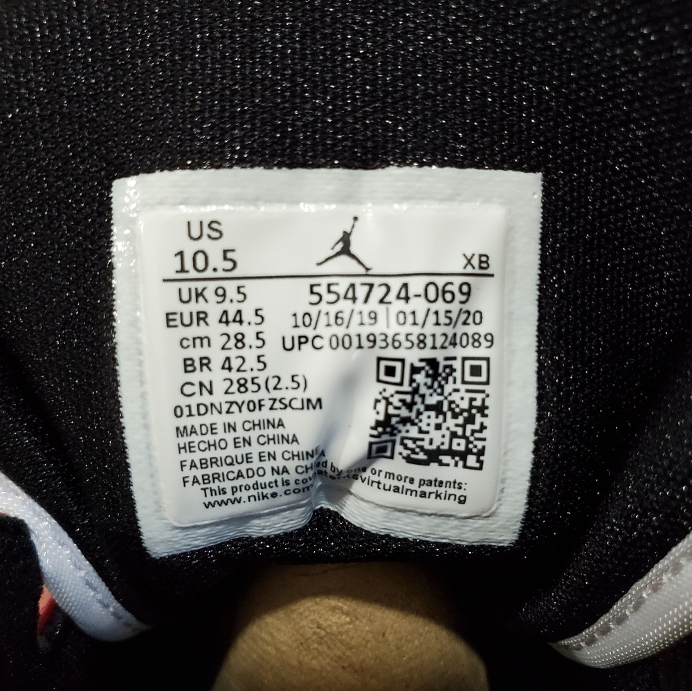 Air Jordan 1 mid Chicago toe - Picture 4 of 8